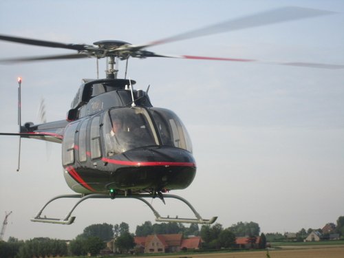 helicopter flight Belgium
