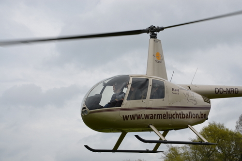 helikoptervlucht west-vlaanderen